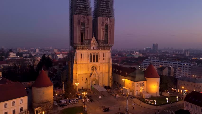 Zagreb Cathedral is a stunning Gothic landmark known for its twin spires, intricate architecture, and rich religious history in the heart of Croatia’s capita