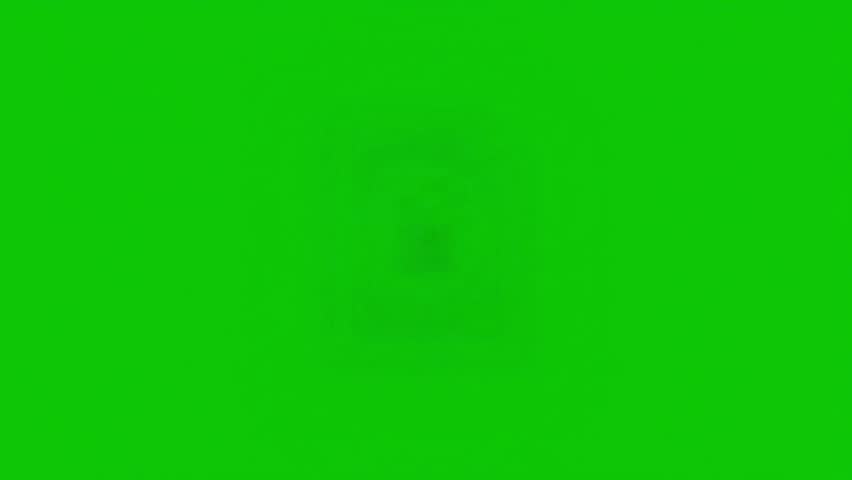 Contract for Real Estate Icon Popping Up on Chroma key Green Screen 4k Stock Video