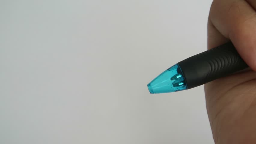 Hand Switching Ink Colors on a Multi-Color Pen