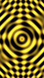 Abstract golden liquid ripples and concentric glowing circles pulsating on a dark black background - Powered by Shutterstock - Get 15% off with code: PIKWIZARD15