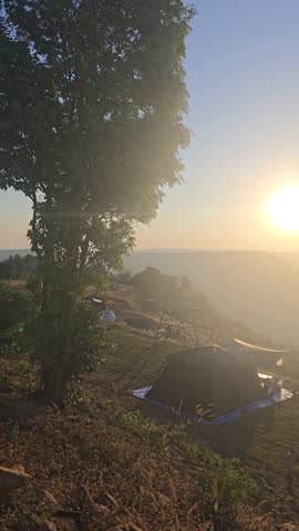 sunset sky montain Kao Yai theang