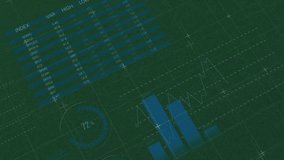 Animation of data processing and globe over dices. Gambling, casino and digital interface concept digitally generated video. - Powered by Shutterstock - Get 15% off with code: PIKWIZARD15