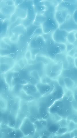 Blue Water Motion Graphic Vertical Background