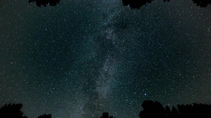 Milky Way from the bottom of Steamboat Creek, Oregon