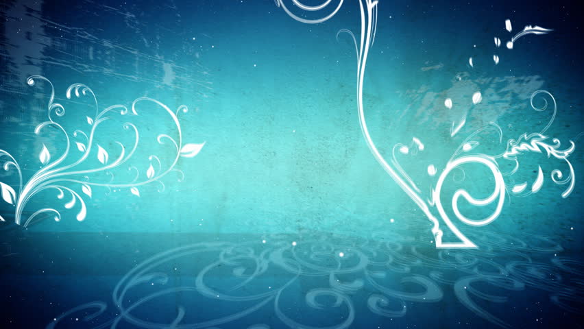 Vector Flowers 5 Loop Stock Footage Video (100% Royalty-free) 401410