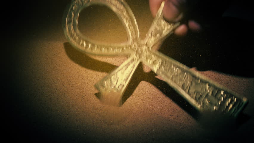 Ancient Egyptian Ankh Is Found In The Sand