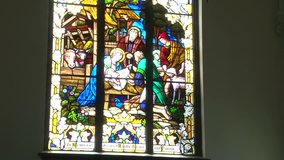 Stained Glass Window in Church Tilt - Powered by Shutterstock - Get 15% off with code: PIKWIZARD15