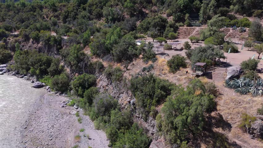 Nature and River Camping in Cajón del Maipo, Metropolitan Region Chile