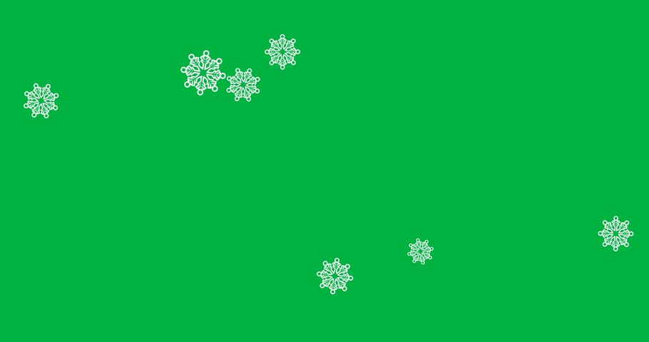 Digital animation of multiple snowflakes icons falling against black background. christmas festivity and celebration vector illustration concept