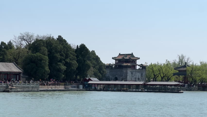 Pan View of Summer Palace, Beijing, China
