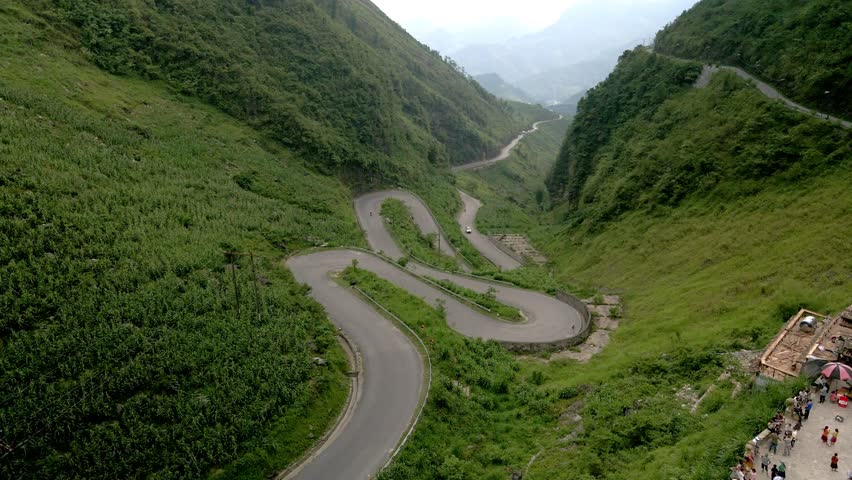 A beautiful road in Northern Vietnam