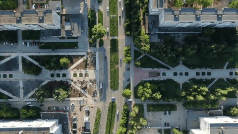 Aerial Drone Flight over Dashki-Pesochnya District, Ryazan