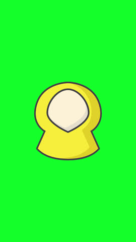 Ramadan Headscarf Animated Illustration Icon