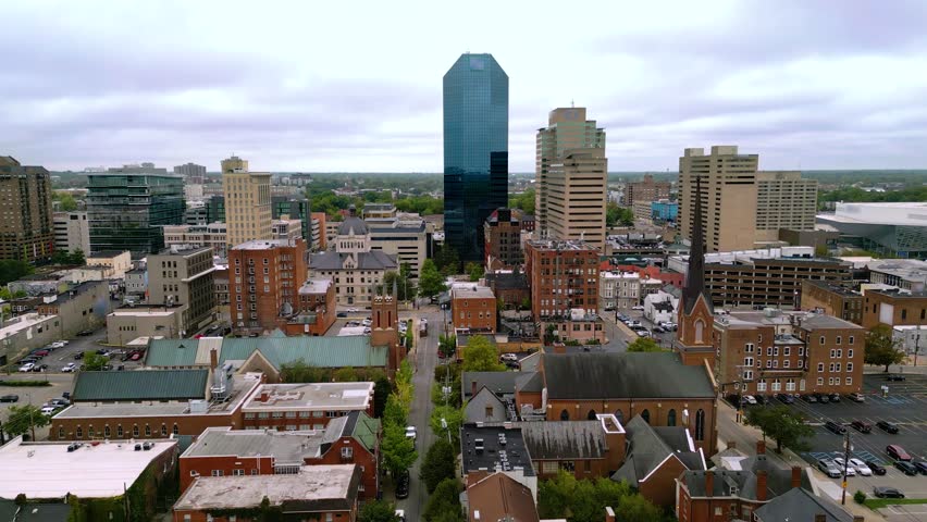 Lexington, Kentucky, USA downtown cityscape.