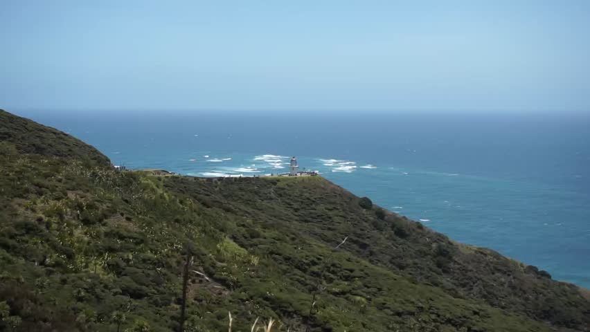 Beautiful landscape around Cape Reinga, New Zealand.