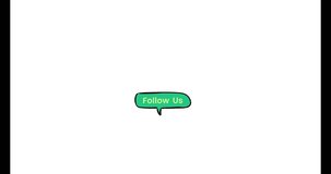 Hand-Drawn Speech Bubble Stickers with Social Media Call to Action Text - Chat Icons - Powered by Shutterstock - Get 15% off with code: PIKWIZARD15