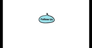 Hand-Drawn Speech Bubble Stickers with Social Media Call to Action Text - Chat Icons - Powered by Shutterstock - Get 15% off with code: PIKWIZARD15