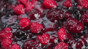 Juicy berry blend ideal for baking treats, Warm seedfilled berry mixture perfect for pies and tarts, Rich and juicy berry and seed jam suitable for sweet pastry recipes - Powered by Shutterstock - Get 15% off with code: PIKWIZARD15
