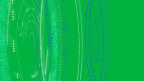 Animation of multiple blue and pale blue circles spinning and loading with data processing on white background - Powered by Shutterstock - Get 15% off with code: PIKWIZARD15
