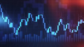 Digital candlestick chart showing financial market data analysis - Powered by Shutterstock - Get 15% off with code: PIKWIZARD15