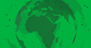 Animation of data processing with spinning globe over transparent background. global data processing, graphs and digital interface concept digitally generated video. - Powered by Shutterstock - Get 15% off with code: PIKWIZARD15