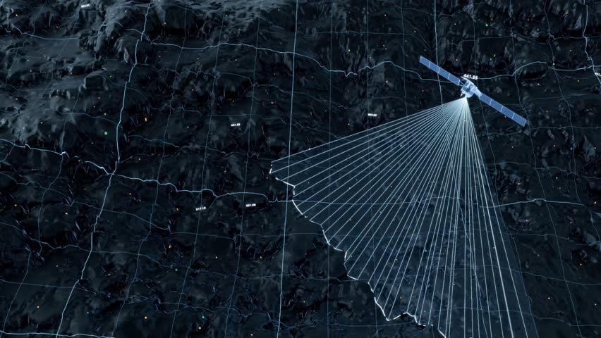 Satellite exploration of the lunar surface