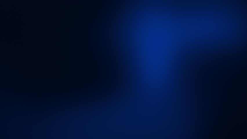 Abstract navy blue gradient background black. Blue liquid gradient motion, blurred lights and flashes. Soft color transitions. Technology, innovations, big data, and artificial intelligence 4k loop.