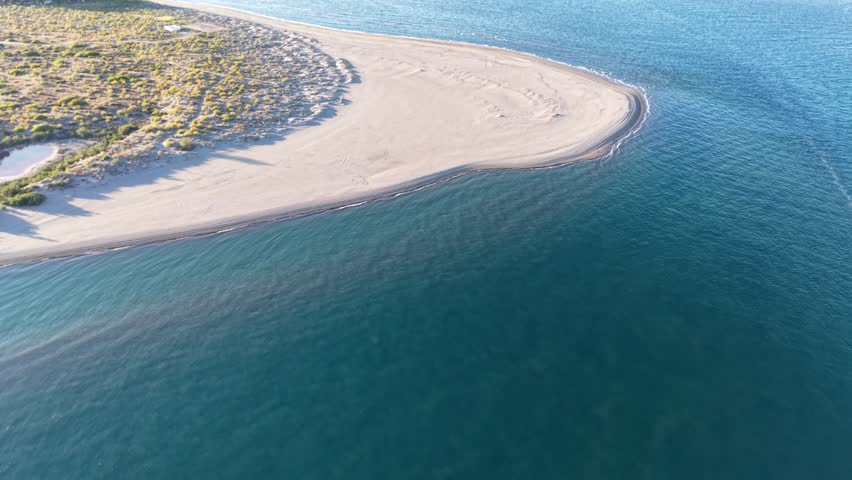 Pristine beaches stretch between desert mountains and the Pacific Ocean, illuminated by dramatic golden sunsets that reflect across the sea. Captured by drone, this collection highlights the biodiversity, landscapes, and natural magic of Baja’s desert-meets-ocean scenery
