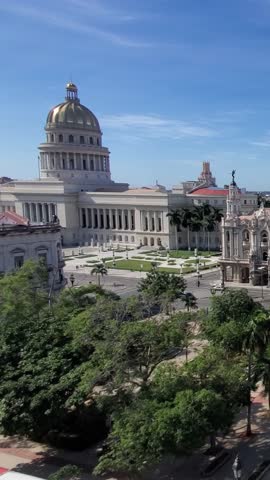 National Capitol Building, Capitolio Nacional de La Habana, a public edifice and one of the most visited sites by tourists in Havana