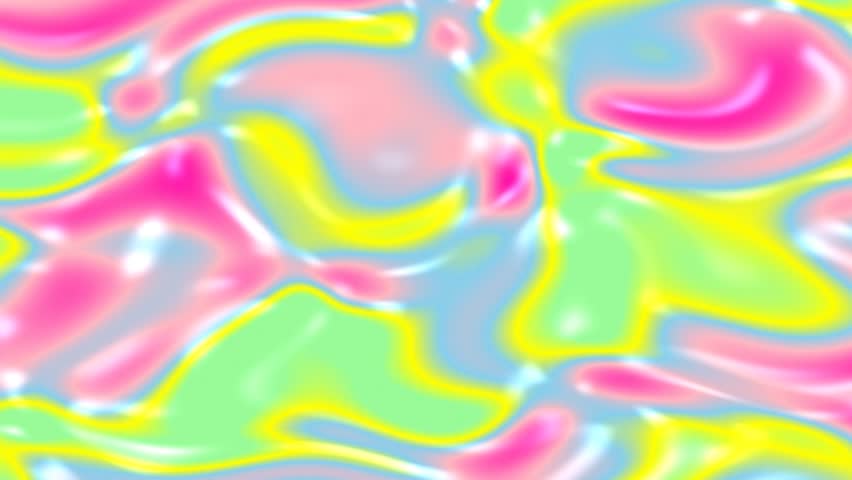Colorful swirling liquid pattern motion background