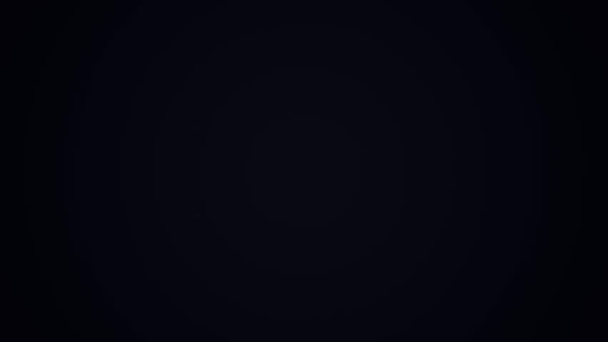 A sequence of star trails in the dark night sky