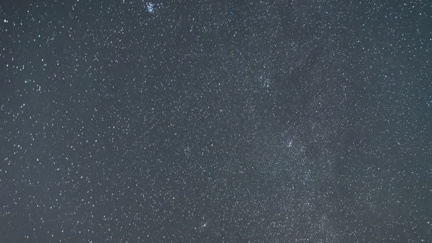 Time-lapse of Dynamic Star Trails in China