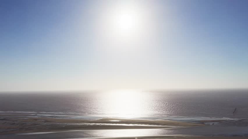 Sunrise over Ben Tre, Vietnam, with views of the sea.
