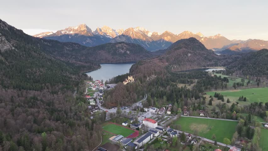 Neuschwanstein Castle in Bavaria, Germany