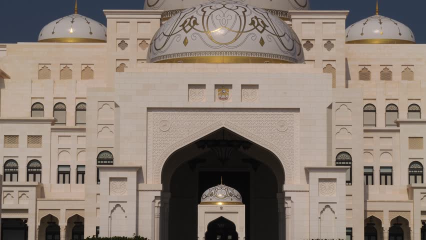 Qasr Al Watan palace complex in Abu Dhabi, United Arab Emirates