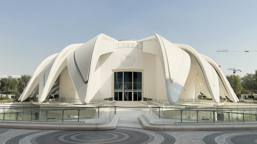 Lotus Blossom (UAE Pavilion) in Expo City Dubai, United Arab Emirates