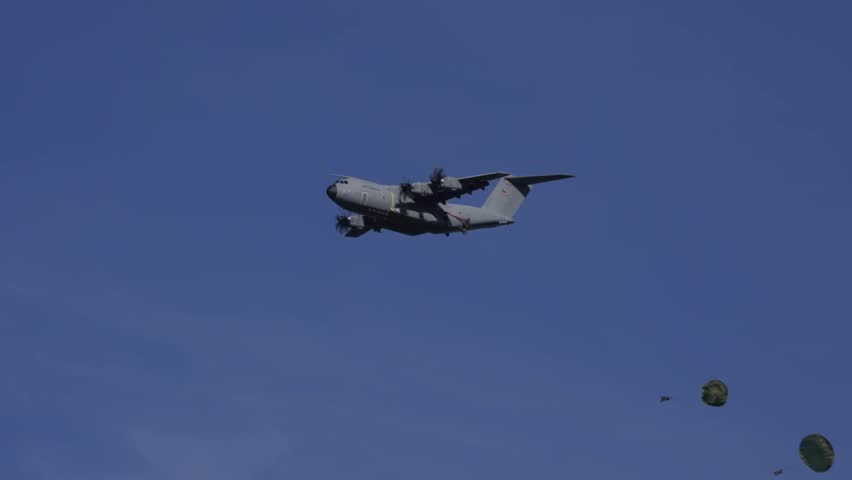 NATO paratroopers landed in Romania as part of Exercise Swift Response, the largest Allied air operation since World War II.
