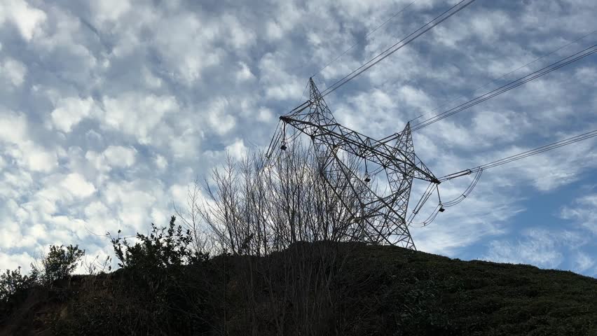 A view from an electricity pole in Turkey.