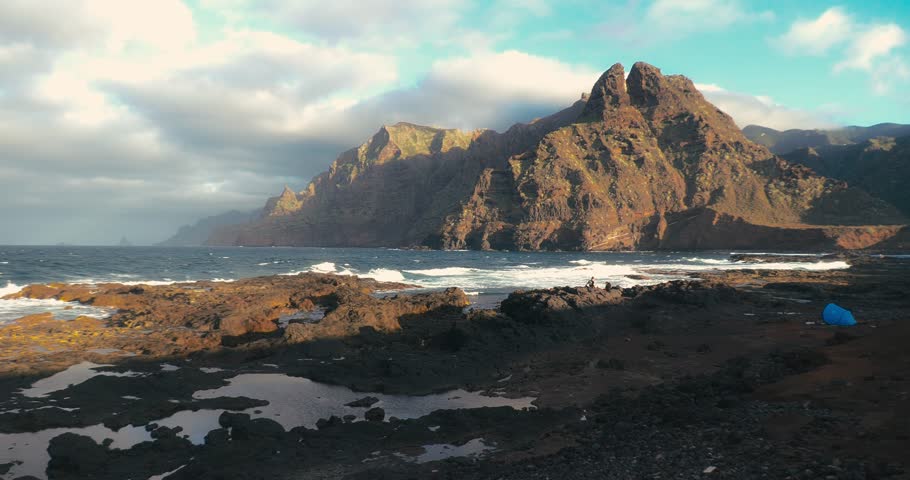 Anaga Natural Park on the island of Tenerife, Canary Islands, Spain