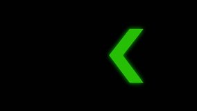 glowing neon arrow line direction video animation background 4k - Powered by Shutterstock - Get 15% off with code: PIKWIZARD15