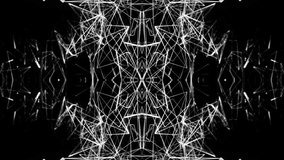 White Structures Kaleidoscope Background VJ Loop in 4K - Powered by Shutterstock - Get 15% off with code: PIKWIZARD15