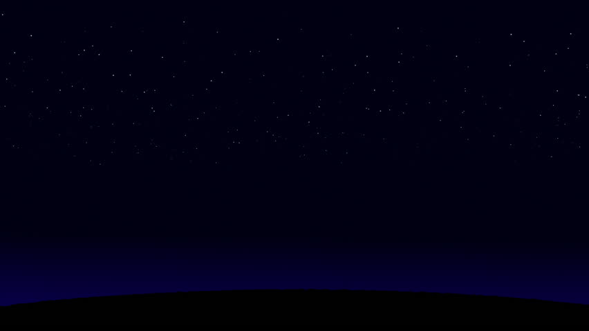 Sunrise over the horizon, Full HD video footage