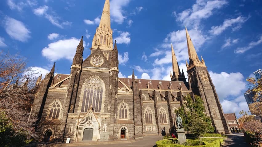 Sacred Heart Cathedral in BendigoJanuary 1, 2019: St Paul