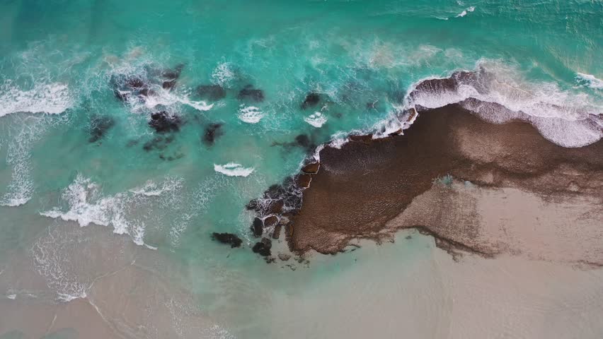 West Beach Sunset, Esperance, Western Australia Aerial Drone 4K