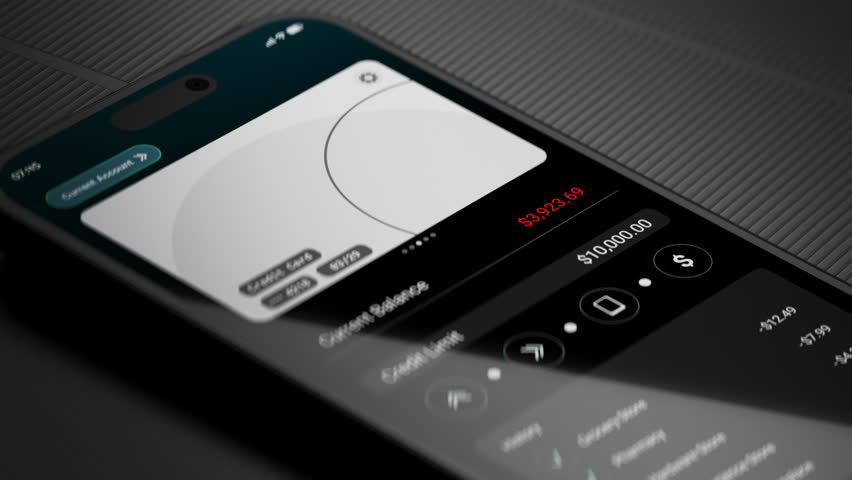 Banking app showing multiple money transfer alerts, card blocked suspected fraud