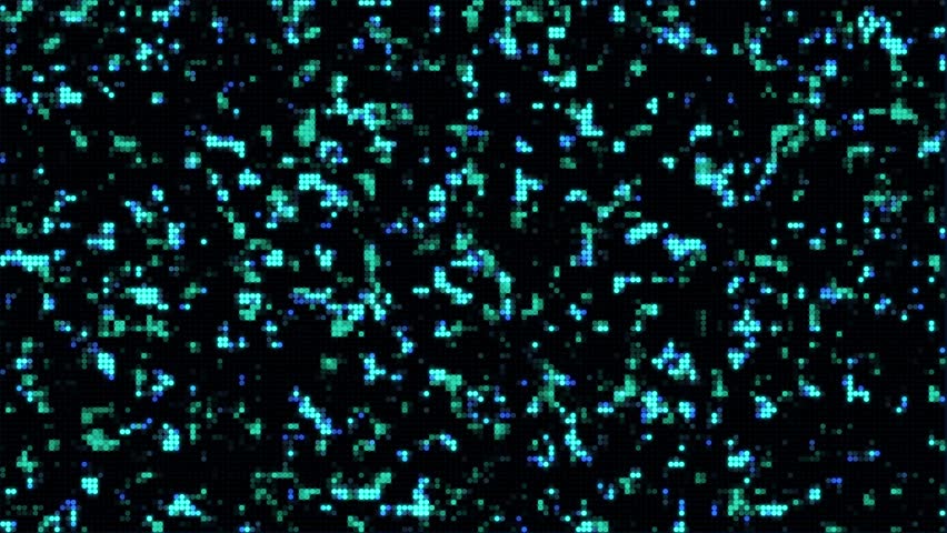 Abstract blue dot pattern background texture. Background animation.