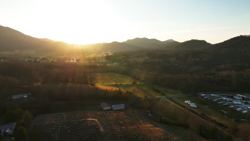 Sunrise over the Great Smoky Mountains