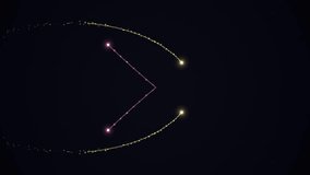 Visual representation of binary star system with stars orbiting each other - Powered by Shutterstock - Get 15% off with code: PIKWIZARD15