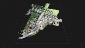 3D visualization of a photogrammetric model of the execution of a construction work - Powered by Shutterstock - Get 15% off with code: PIKWIZARD15