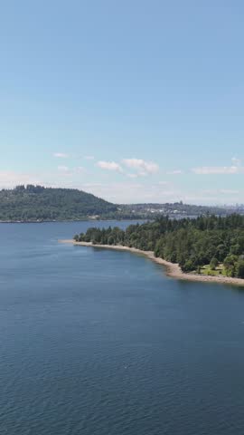 Panoramic vista of British Columbia